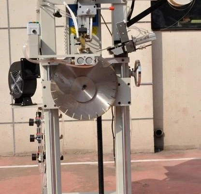 1200MM Semi-Automatic Diamond Saw Blade Segments Welding Frame