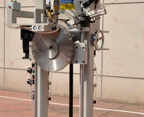 1200MM Semi-Automatic Diamond Saw Blade Segments Welding Frame