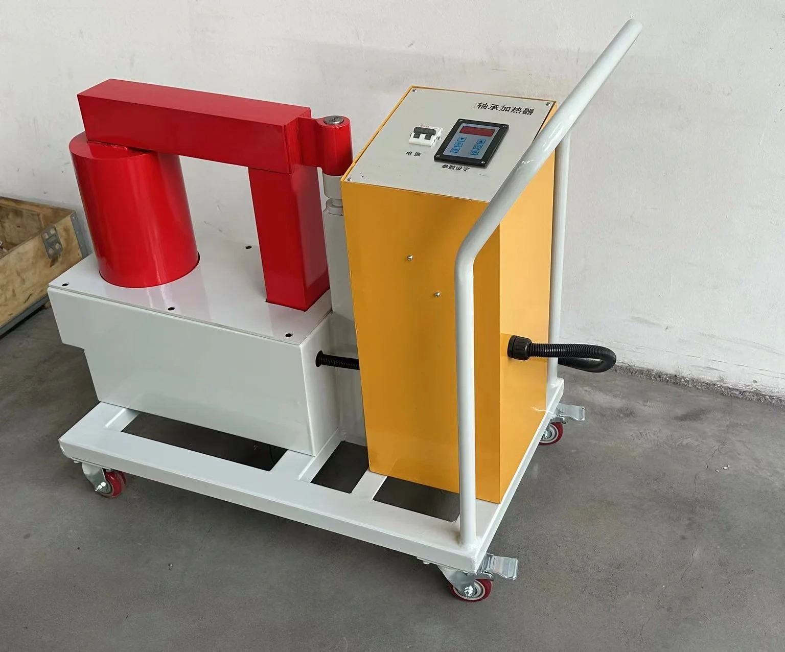 Mobile intelligent bearing heater