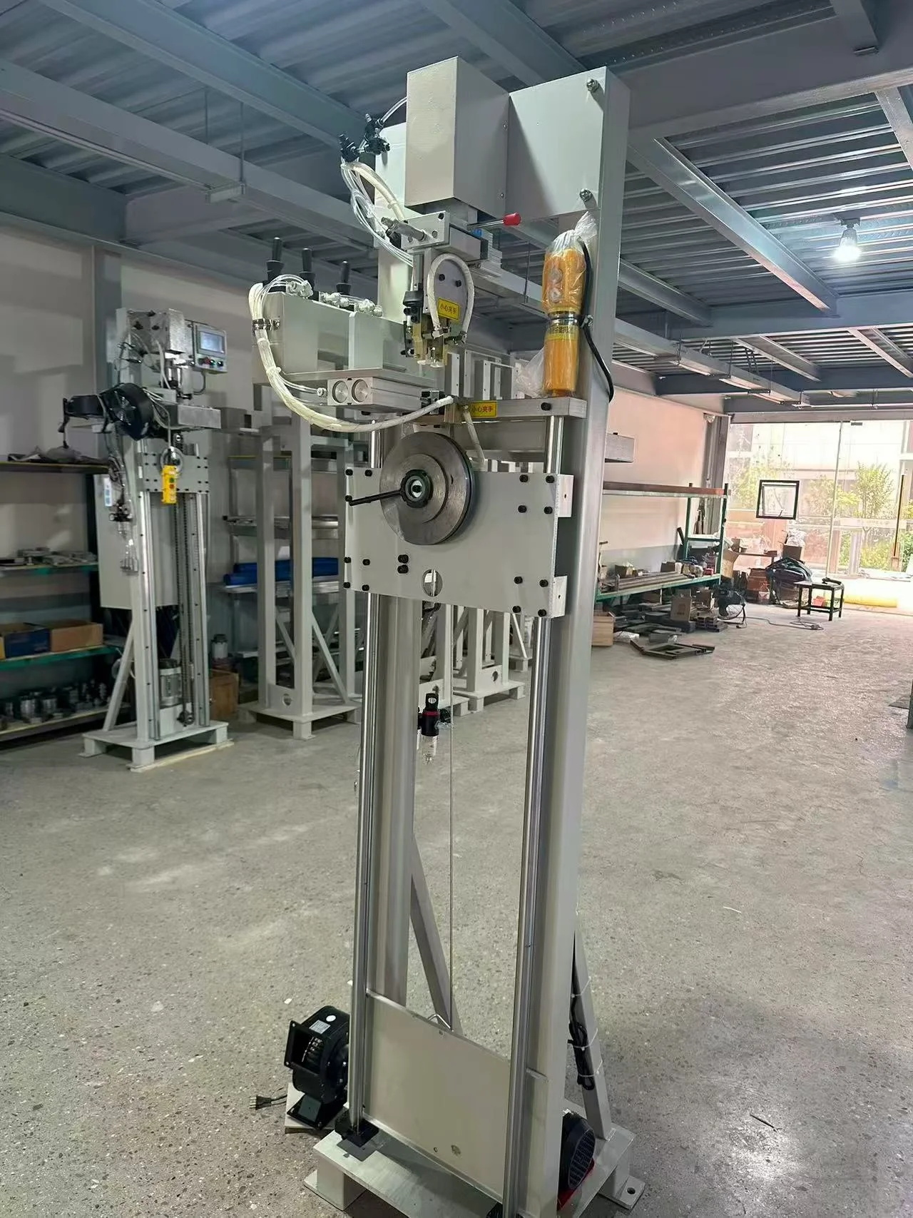 NSBF-2200MM PNEUMATIC DIAMOND SAW BLADE SEGMENT WELDING FRAME NSBF-2200MM PNEUMATIC DIAMOND SAW BLADE SEGMENT WELDING FRAME